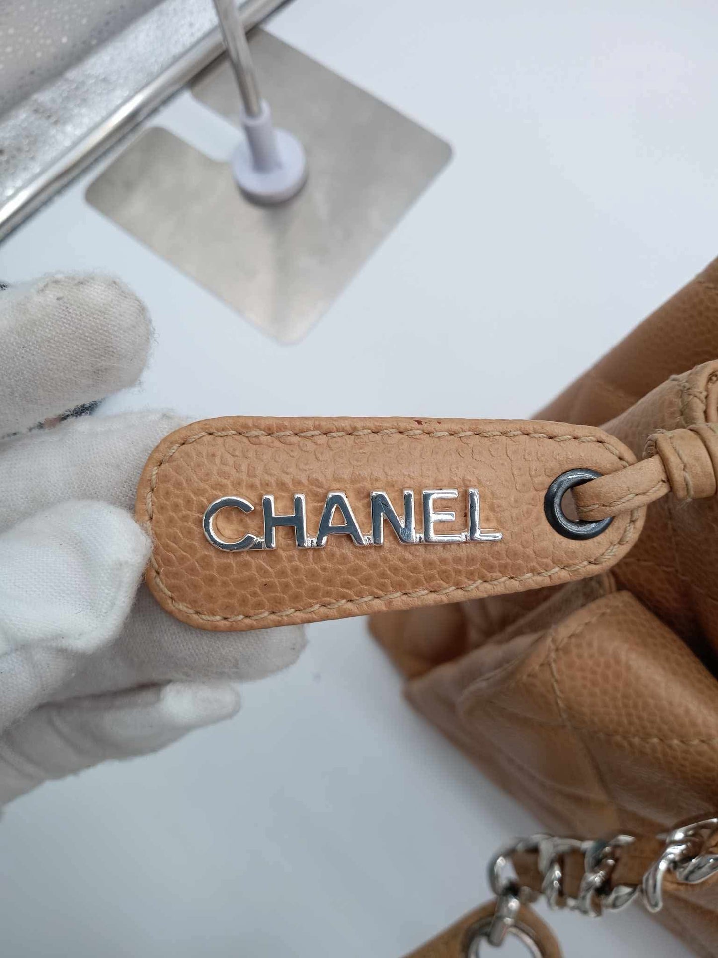 CHANEL Caviar Quilted Tote Flap