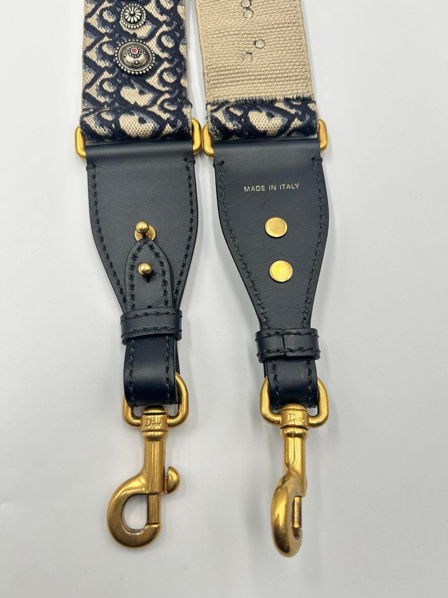 DIOR Oblique Jacquard Canvas Saddle