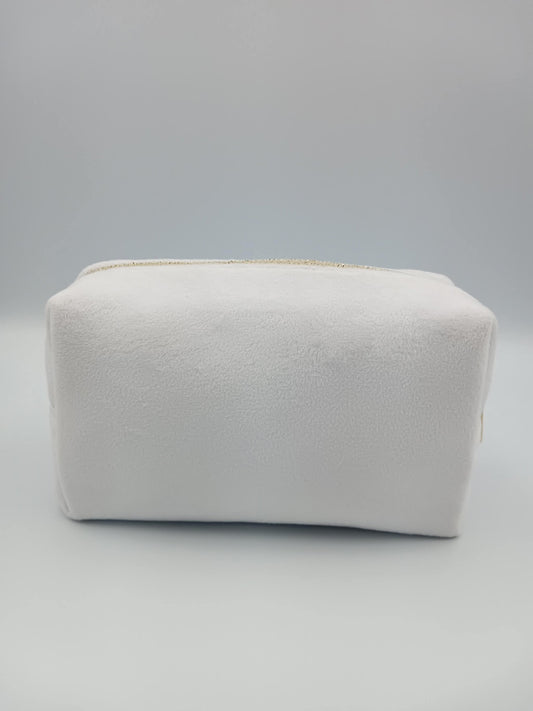 DIOR CD Velvet White Pouch