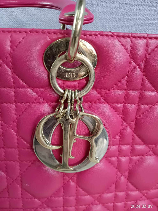 DIOR Lady Lambskin Cannage