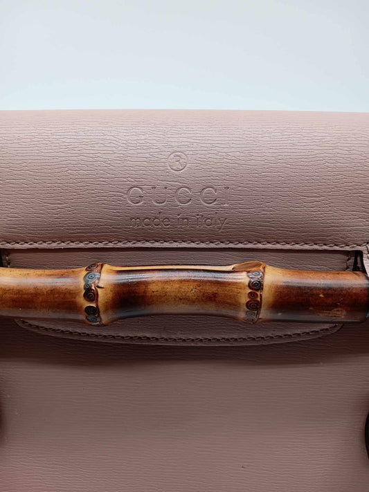 GUCCI Bamboo Bullet Top Handle Bag