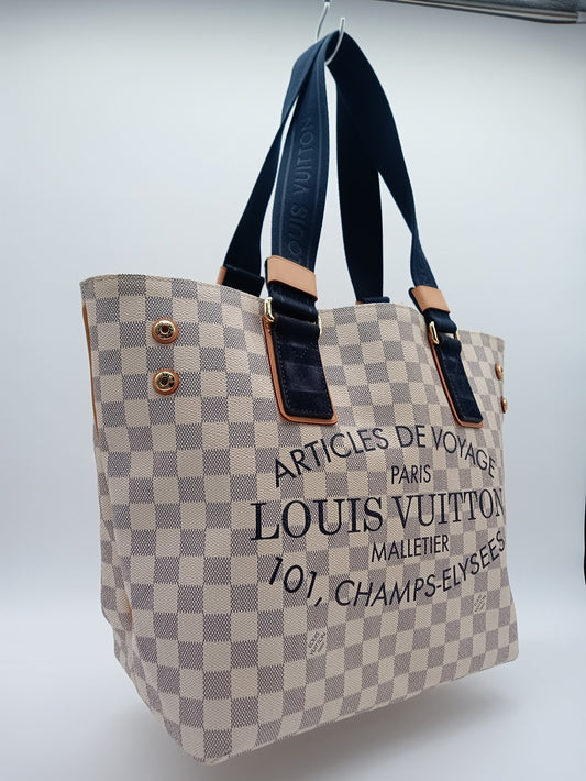 LOUIS VUITTON Azur Plan Soleil Cabas PM