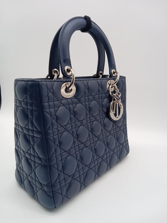 DIOR Lambskin Lady Dior Cannage