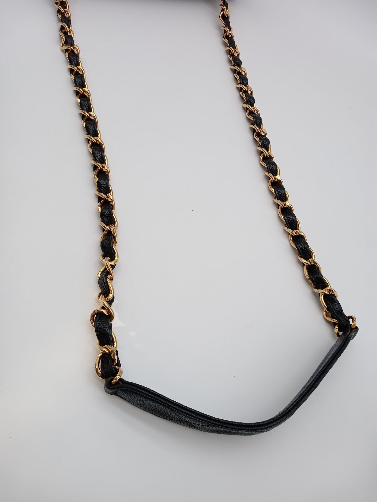CHANEL Caviar Square Straight Flap
