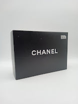 CHANEL Studded Calfskin Chevron Leboy