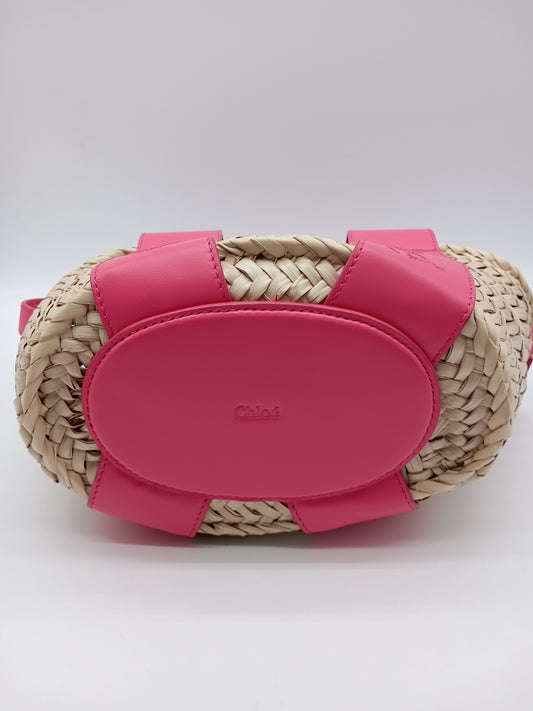 CHLOE Raffia Bucket Bag