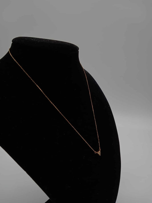 K18 Necklace 0.4ct 1.2g