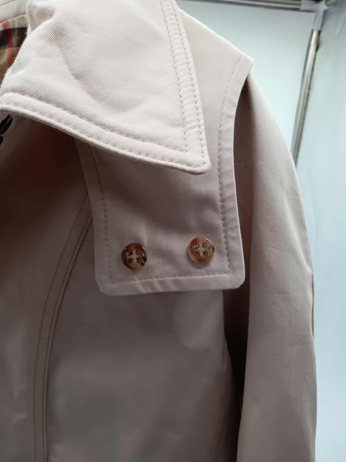 BURBERRY Hooded Trench Coat