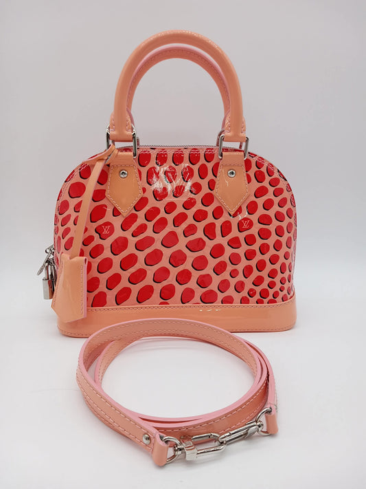 LOUIS VUITTON Vernis Jungle Dots Alma BB