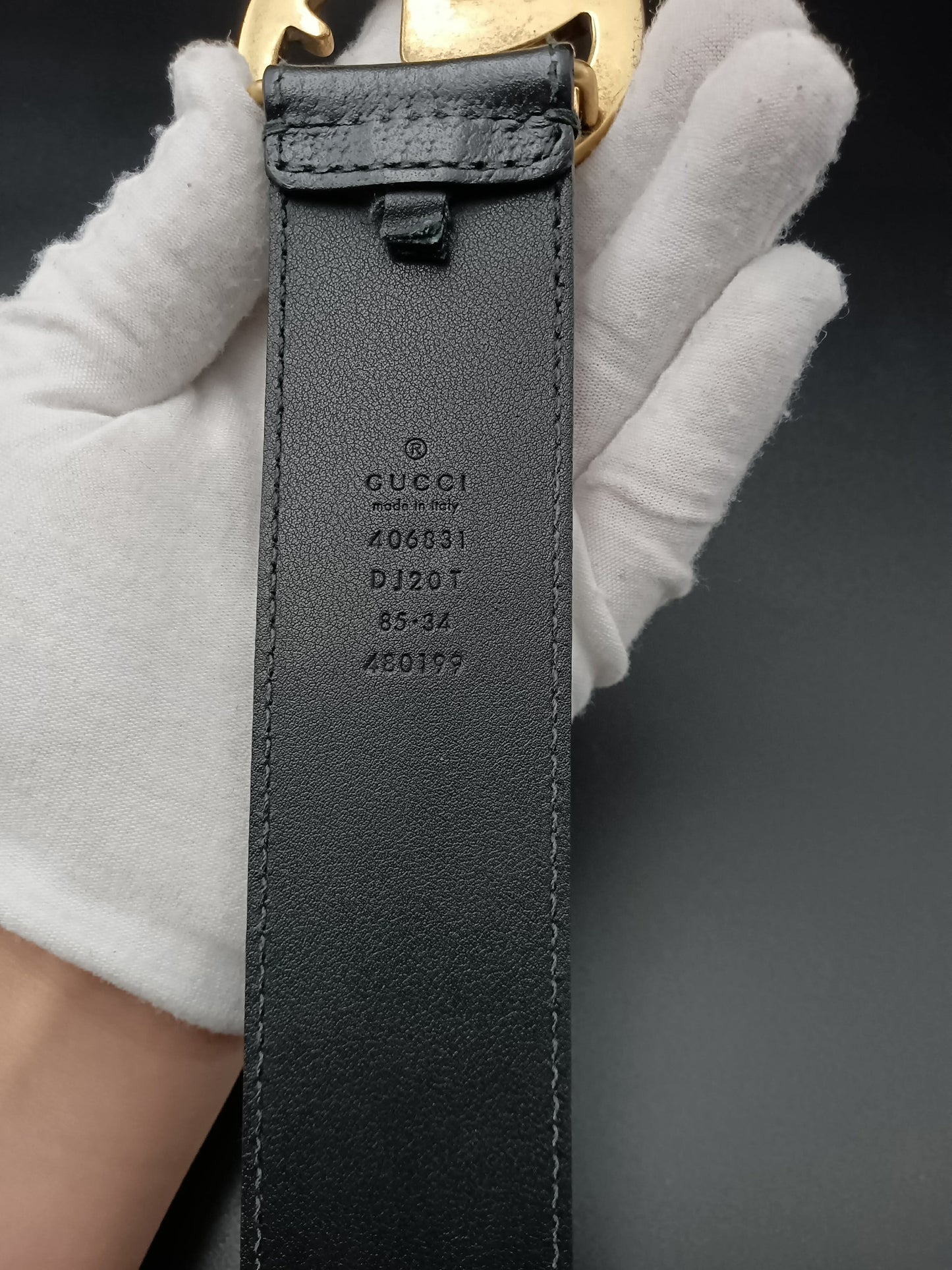 GUCCI Interlocking Marmont Belt