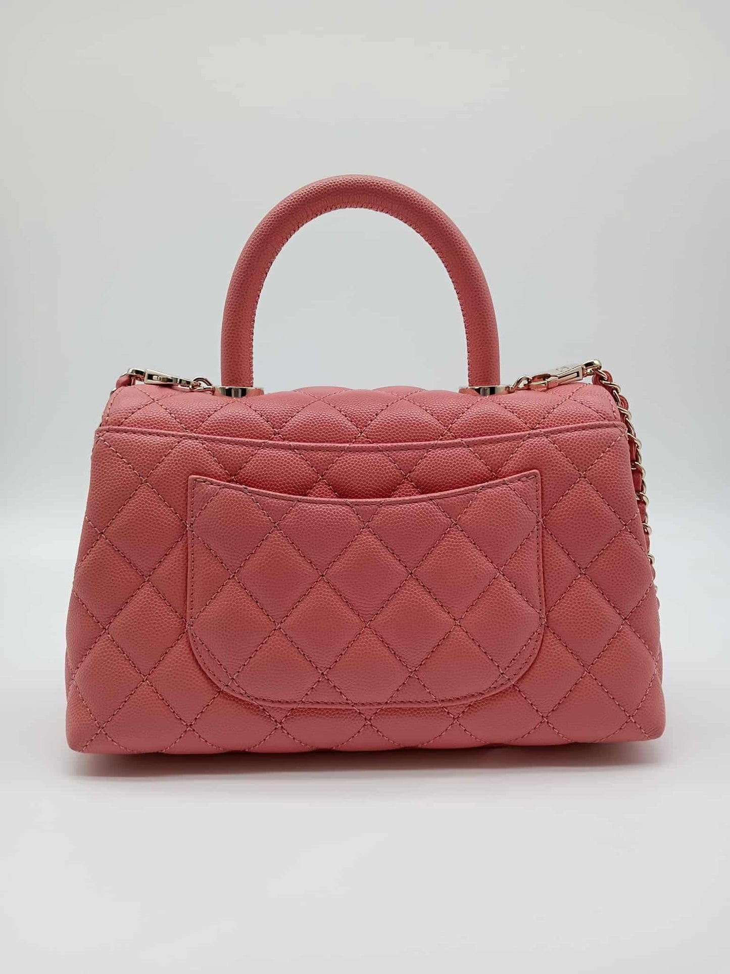 CHANEL Caviar Coco Top Handle