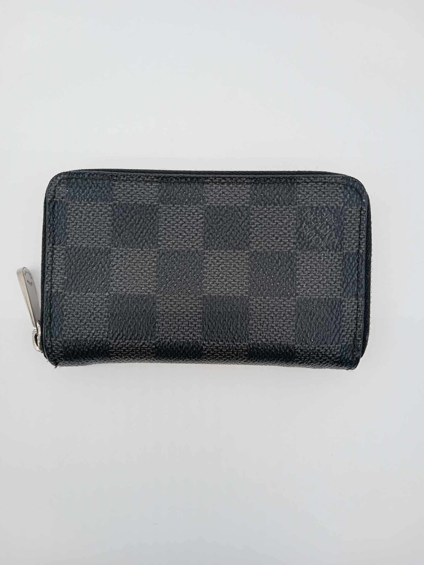 LOUIS VUITTON Damier Graphite Zipper Coin Purse