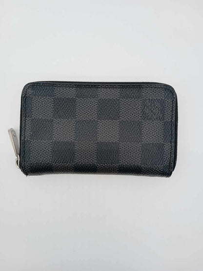 LOUIS VUITTON Damier Graphite Zipper Coin Purse