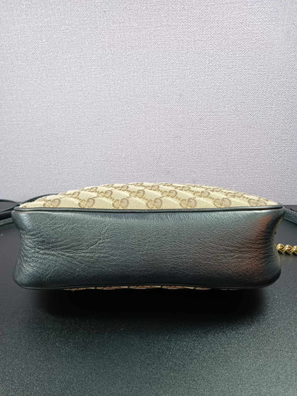 GUCCI Marmont Canvas Camera Bag