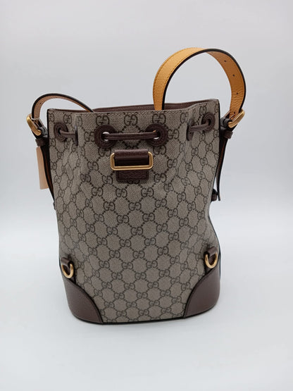 GUCCI Neo Vintage Supreme Drawstring Bucket Bag