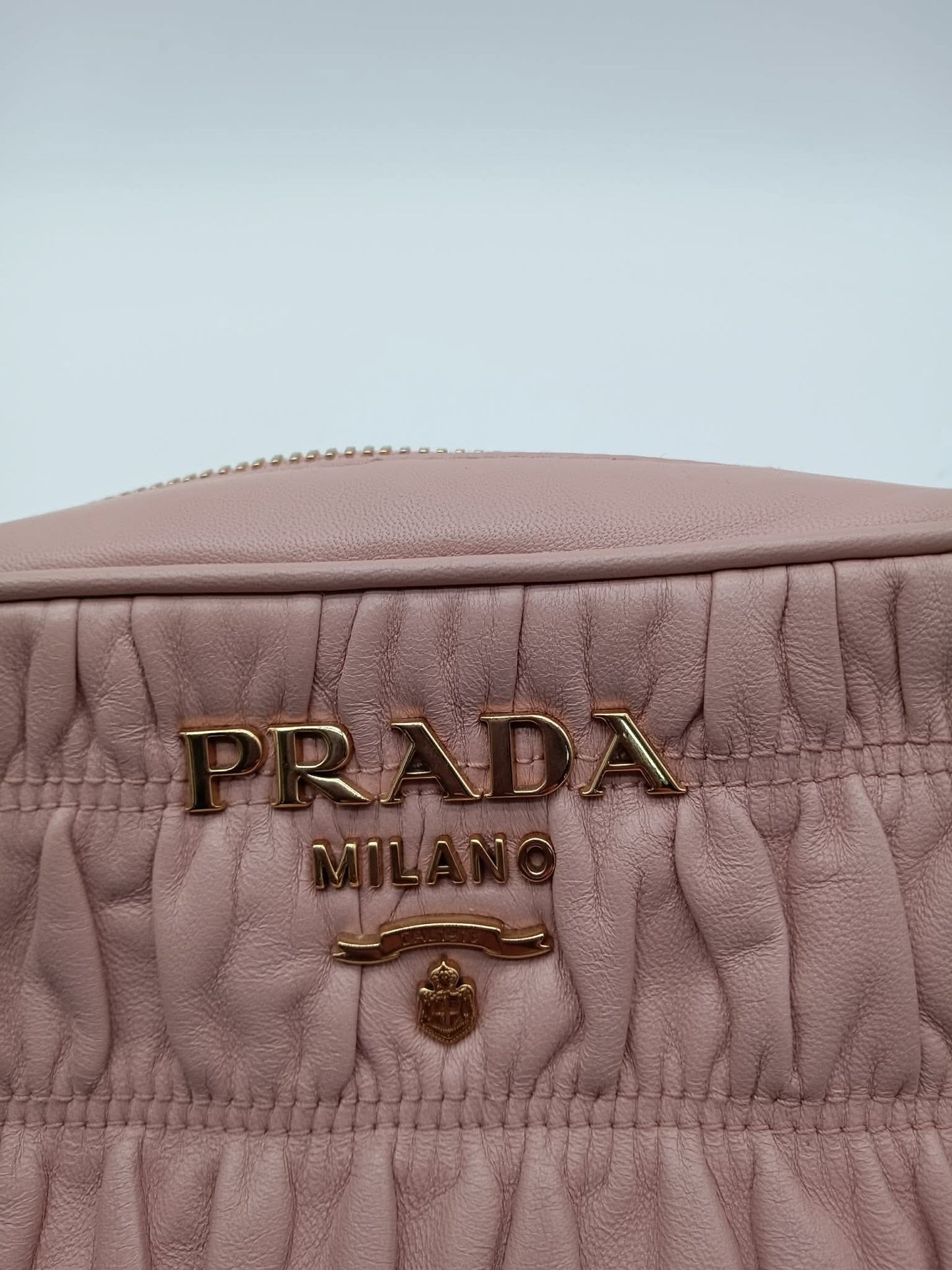 PRADA Nappa Gaufre Camera Bag