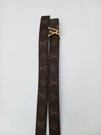 LOUIS VUITTON Monogram Initials Belt