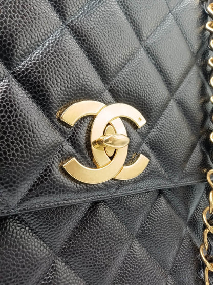 CHANEL Caviar Vintage Square Flap