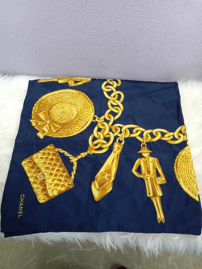 CHANEL Silk Scarf