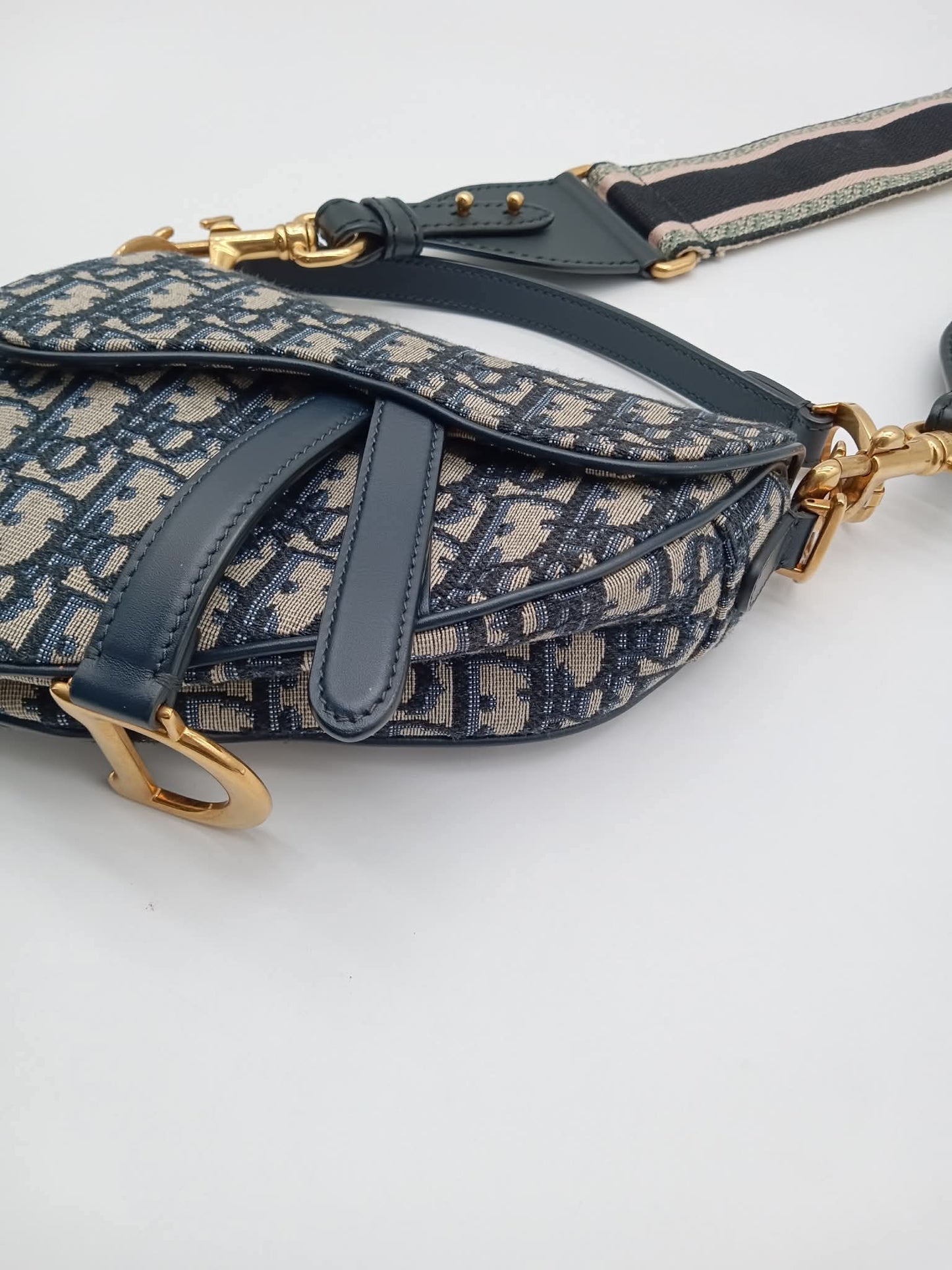 DIOR Oblique Mini Saddle Bag