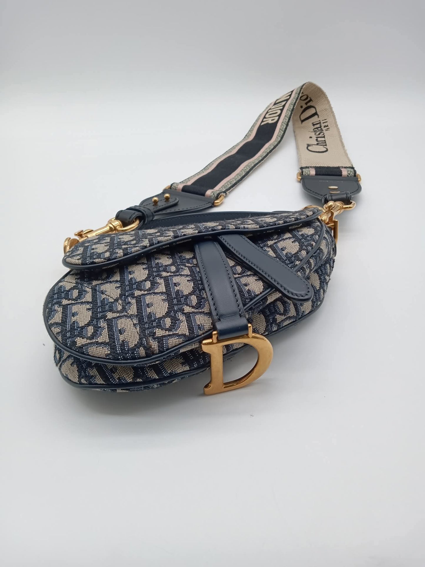 DIOR Oblique Mini Saddle Bag