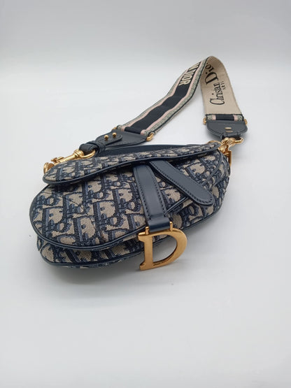 DIOR Oblique Mini Saddle Bag