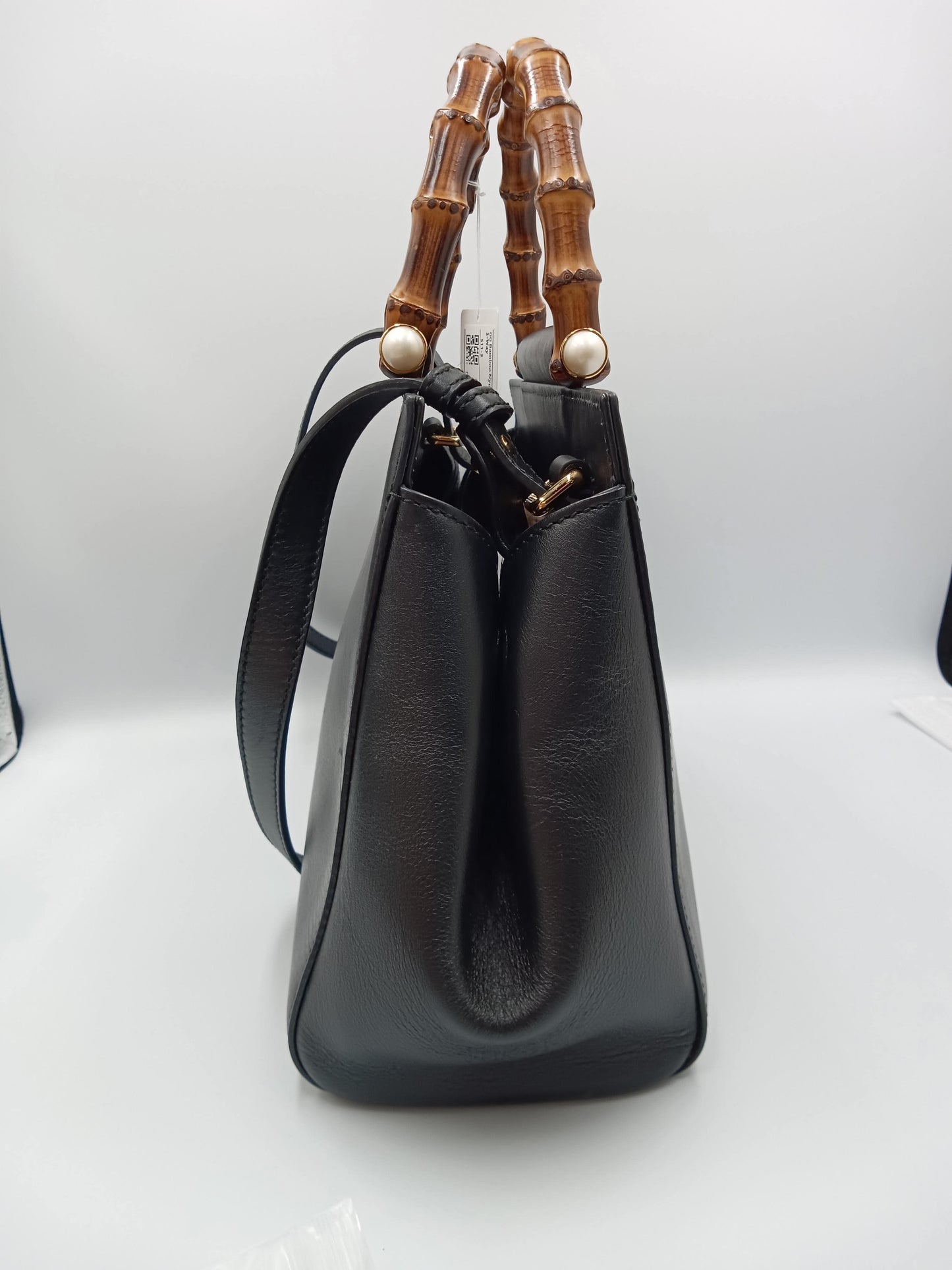 GUCCI Bamboo Nymphaea 2-Way Bag
