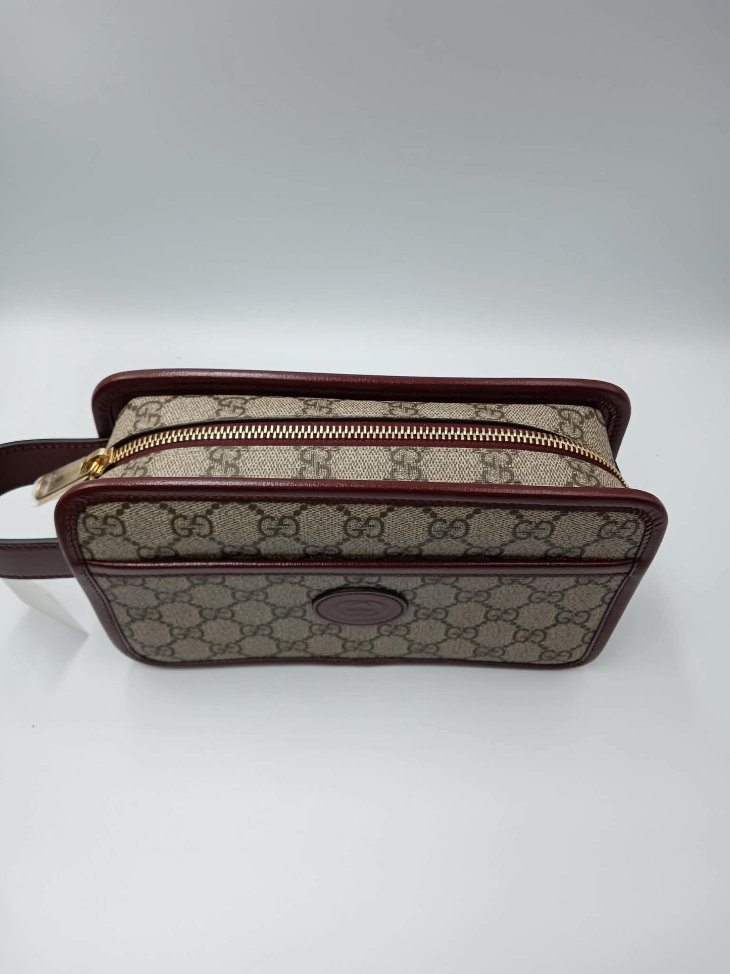 GUCCI Supreme Canvas Clutch