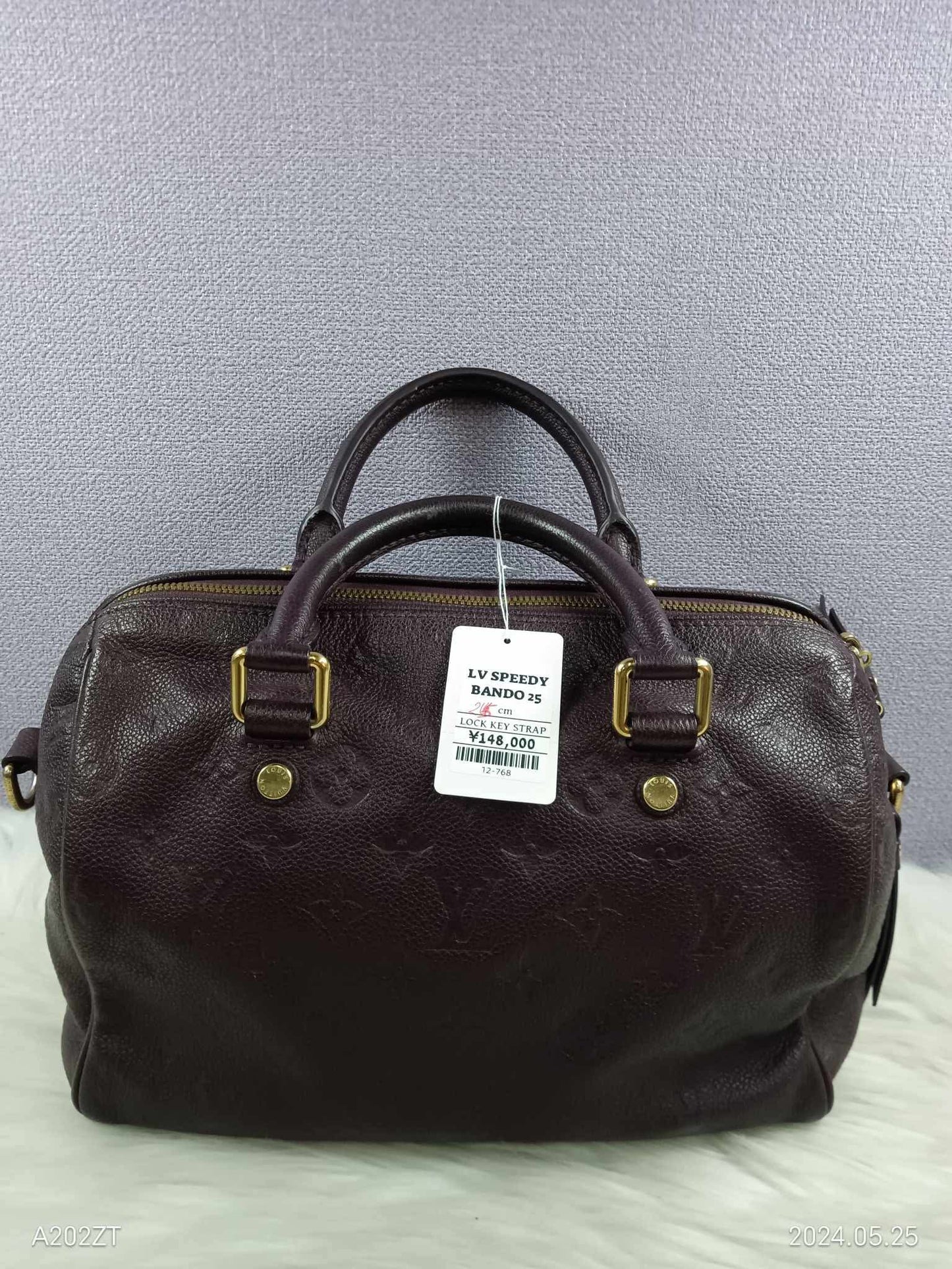 LOUIS VUITTON Empreinte Speedy 25