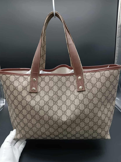 GUCCI Sherryline Canvas Tote