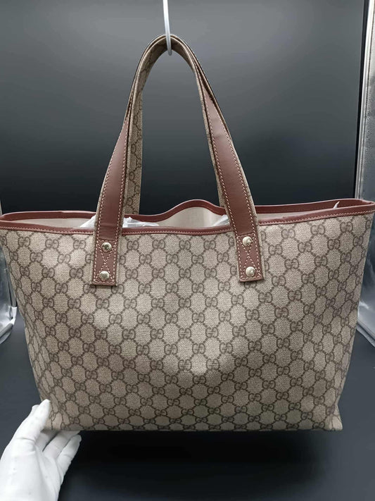 GUCCI Sherryline Canvas Tote