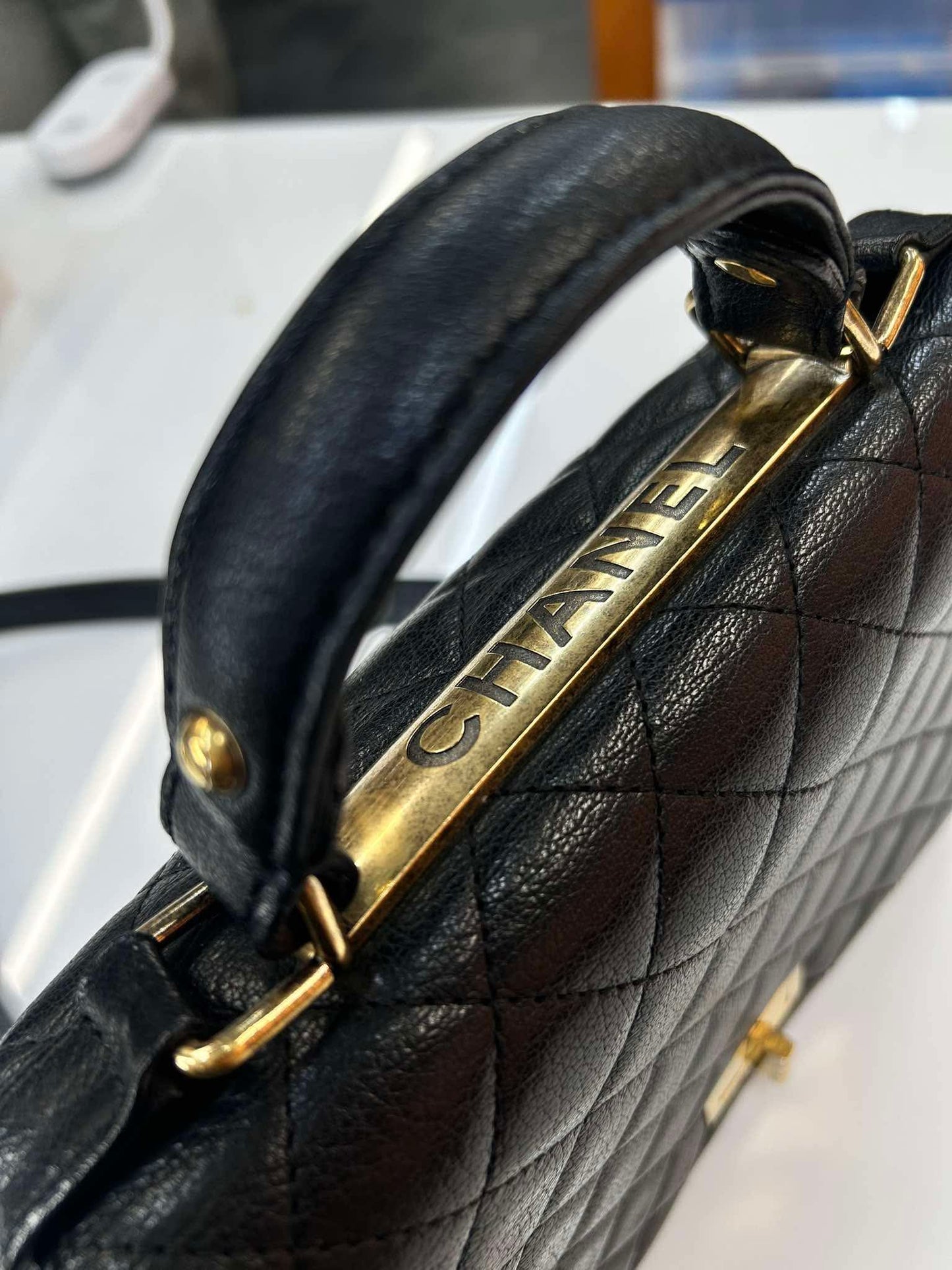 CHANEL Calf Quilted 2.55 Rita
