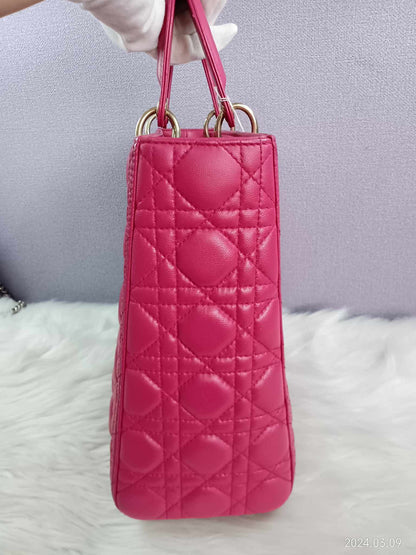 DIOR Lady Lambskin Cannage