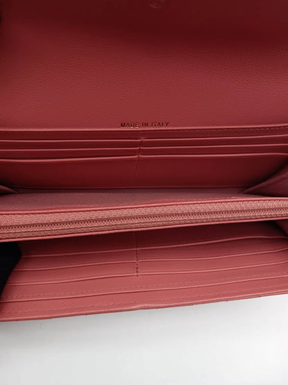 CHANEL 19 Bi-Fold Long Wallet