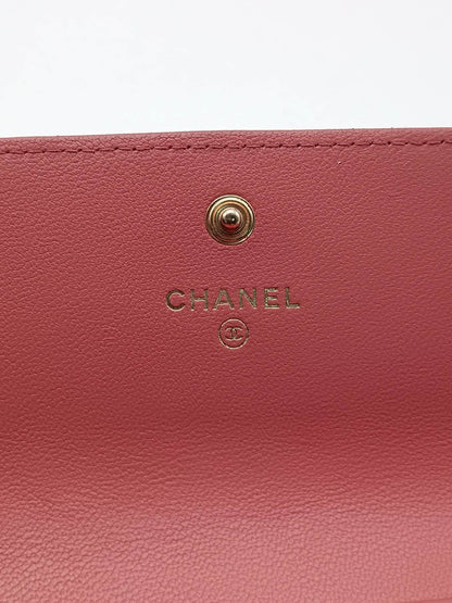 CHANEL 19 Bi-Fold Long Wallet