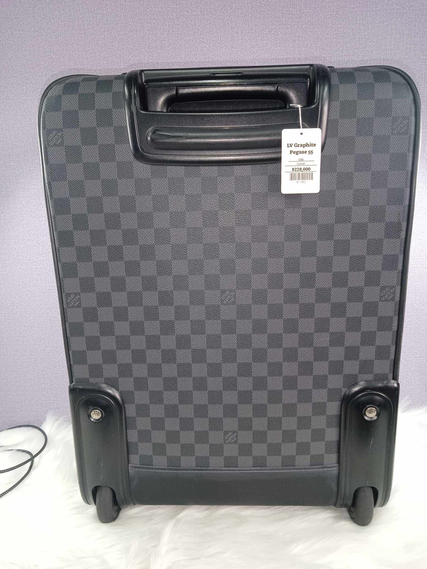 LOUIS VUITTON Damier Graphite Pegase 55