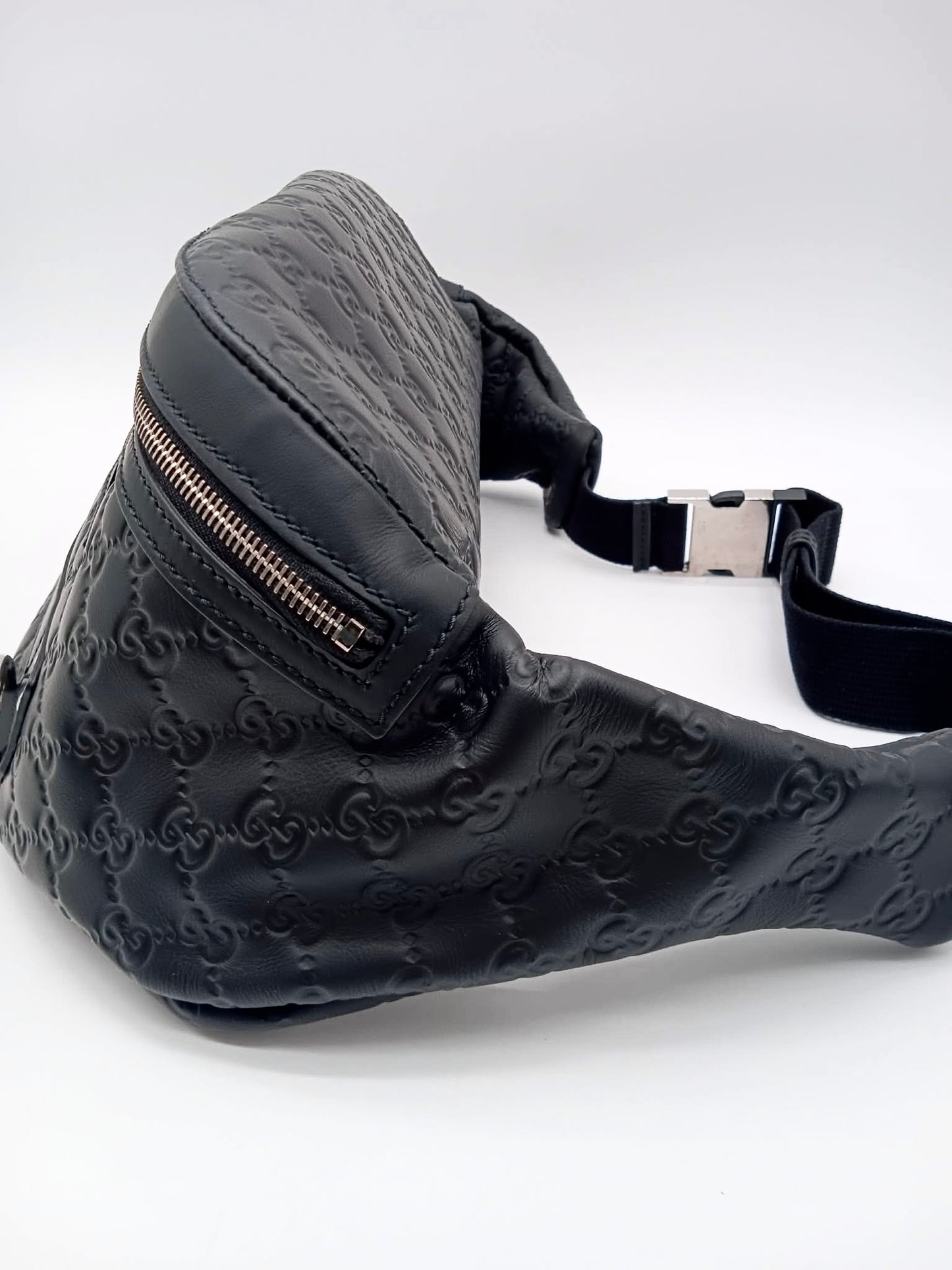 GUCCI Guccissima Web Belt Bag