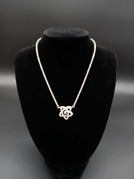 SWAROVSKI Suzy Levian Sterling Sliver White Necklace