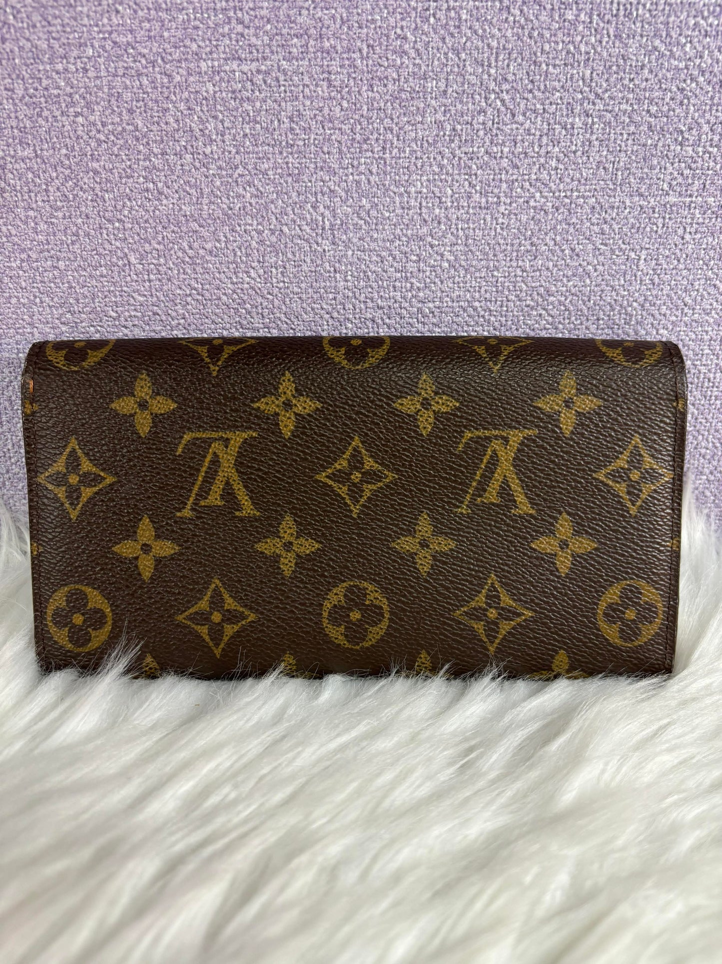 LOUIS VUITTON Monogram Porte Monnaie Long Wallet