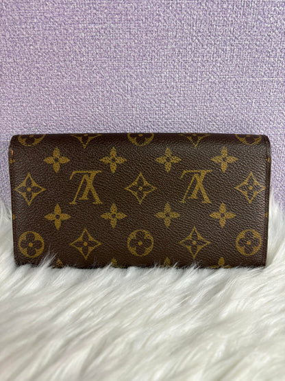 LOUIS VUITTON Monogram Porte Monnaie Long Wallet