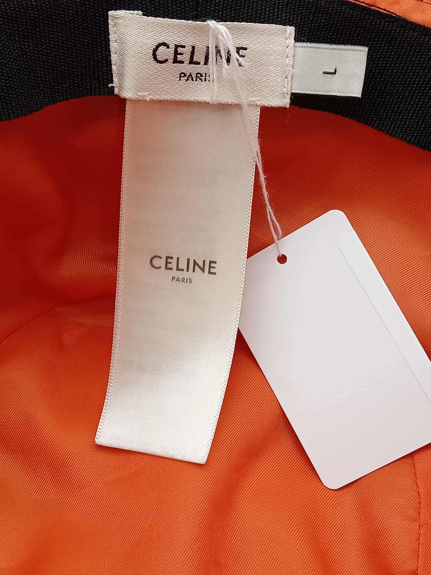 CELINE Nylon Quilted Bucket Hat
