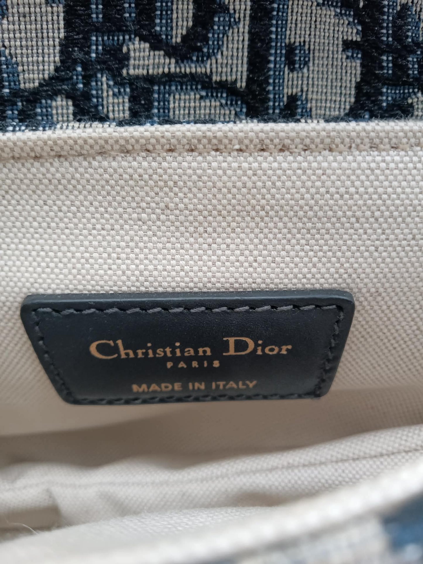 DIOR Oblique Mini Saddle Bag