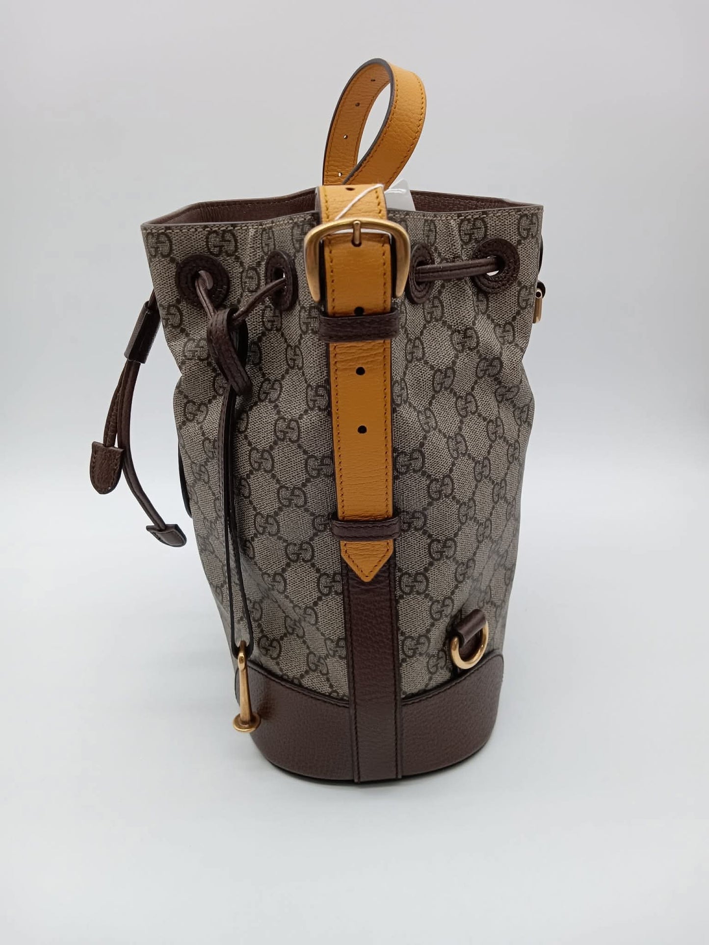 GUCCI Neo Vintage Supreme Drawstring Bucket Bag