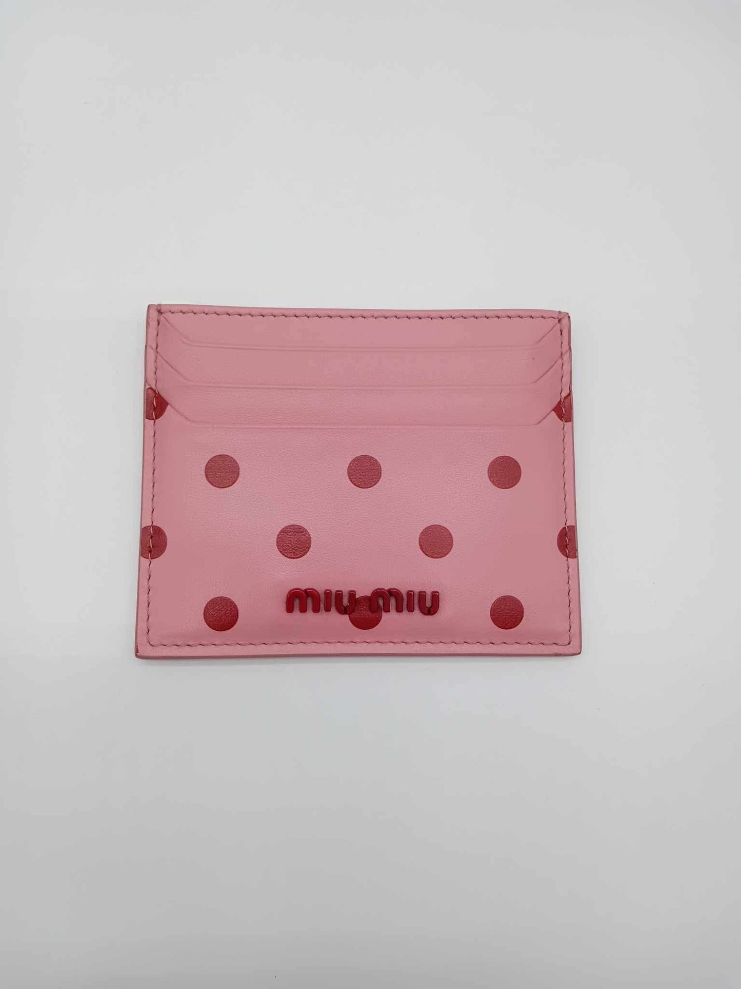 MIU MIU Polka Dots Card Case