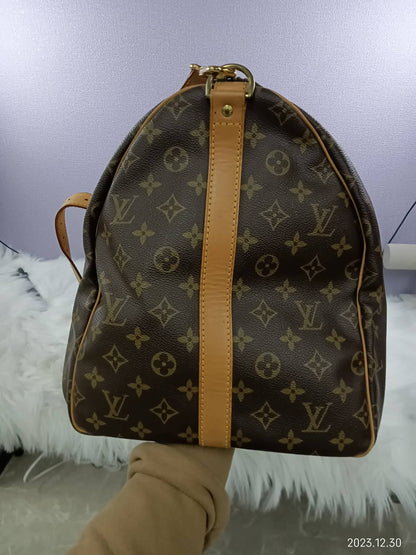 LOUIS VUITTON Monogram Keepall Bandouliere 55