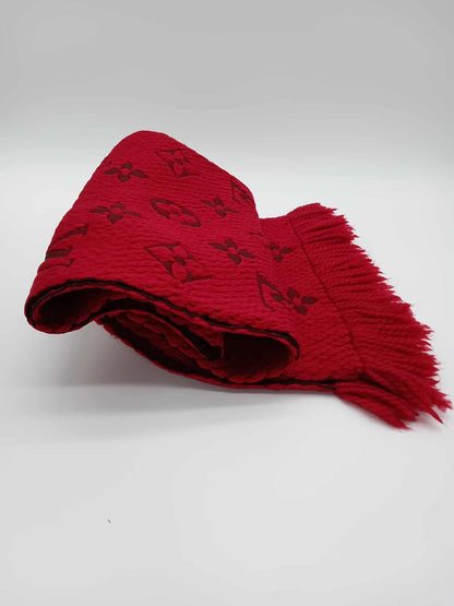 LOUIS VUITTON Logomania scarf