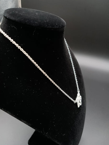SWAROVSKI Suzy Levian Sterling Sliver White Necklace