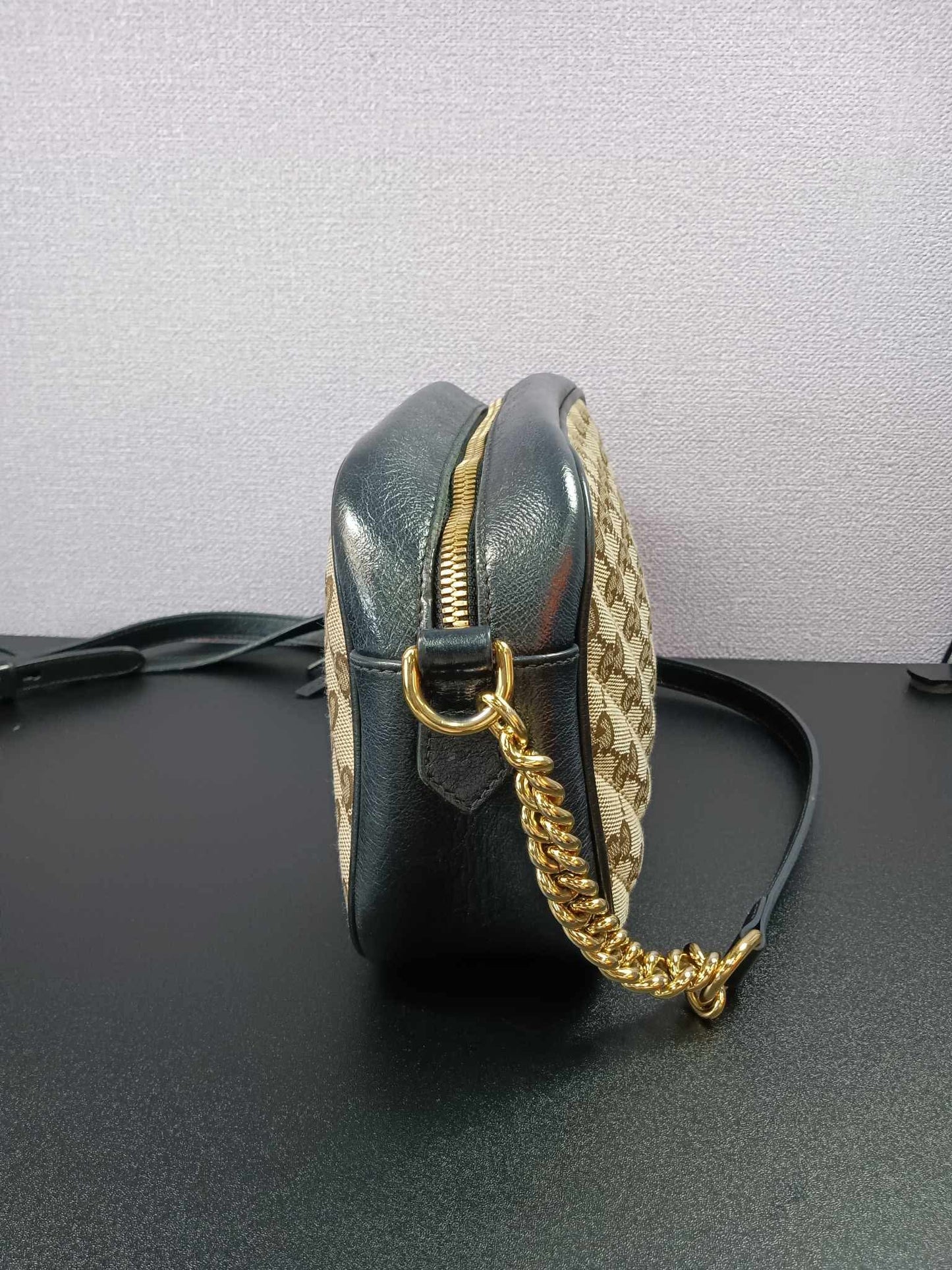 GUCCI Marmont Canvas Camera Bag