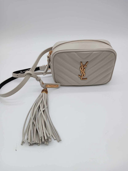 YSL Lou Mini Quilted Leather Camera Bag