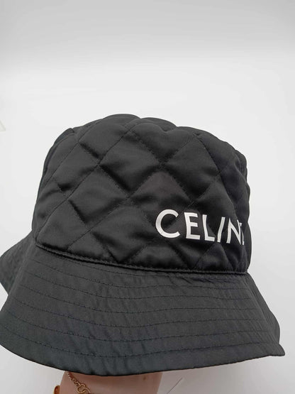 CELINE Nylon Quilted Bucket Hat